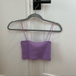 Adika lavender rubbed top